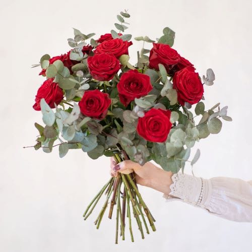 bouquet di rose rosse
