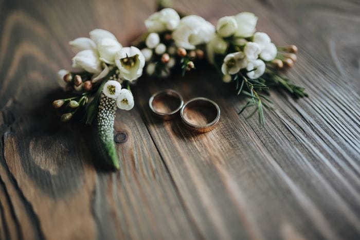 spilla floreale matrimonio