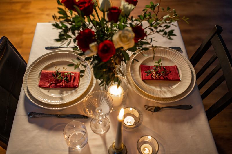 Tavola romantica