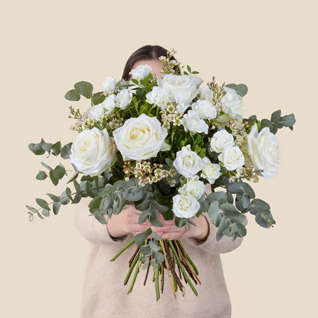 White and green bouquet