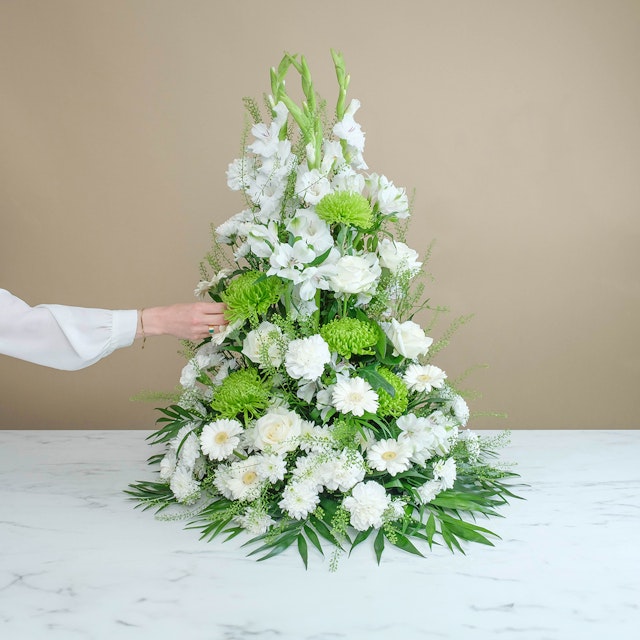 Composizioni floreali funebri